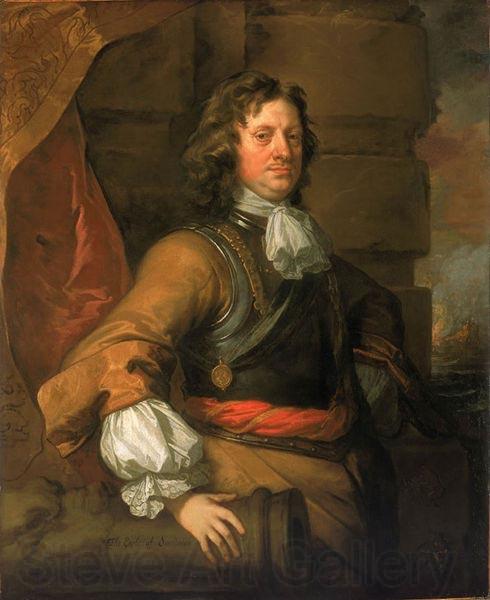 Sir Peter Lely Edward Montagu, 1st Earl of Sandwich Norge oil painting art